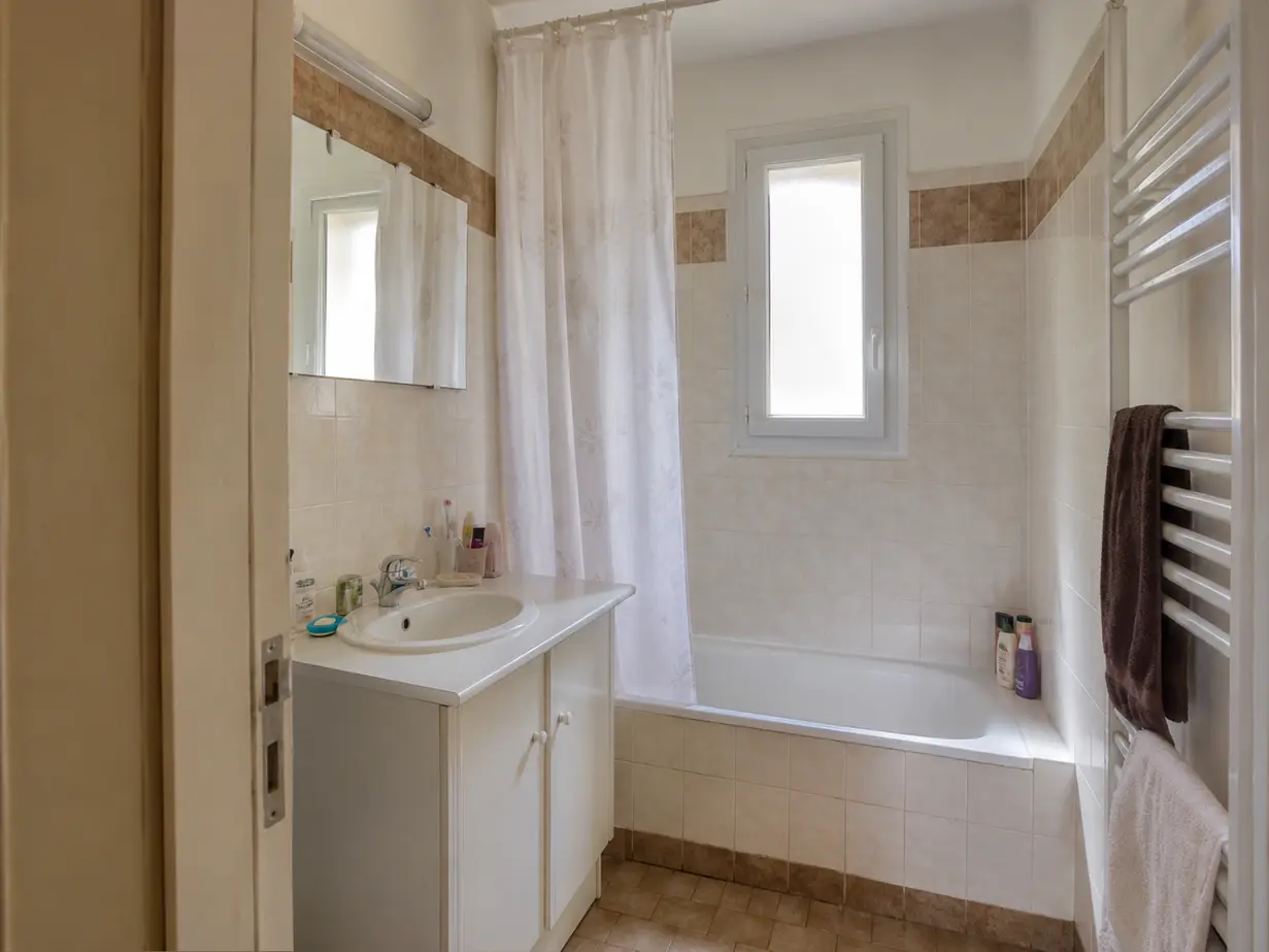 Salle de bain avant rénovation