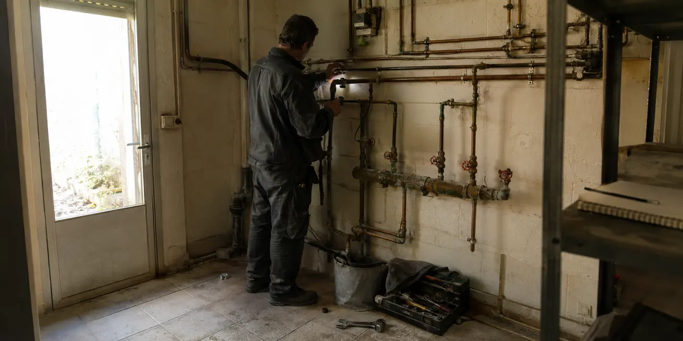 Diagnostic d’un réseau de plomberie et de chauffage