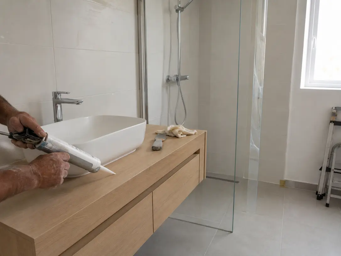 Équipements et finitions d’une salle de bain rénovée
