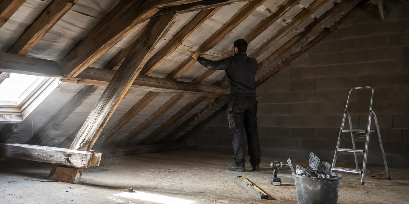 Préparation d’un mur avant la pose d’une isolation thermique intérieure