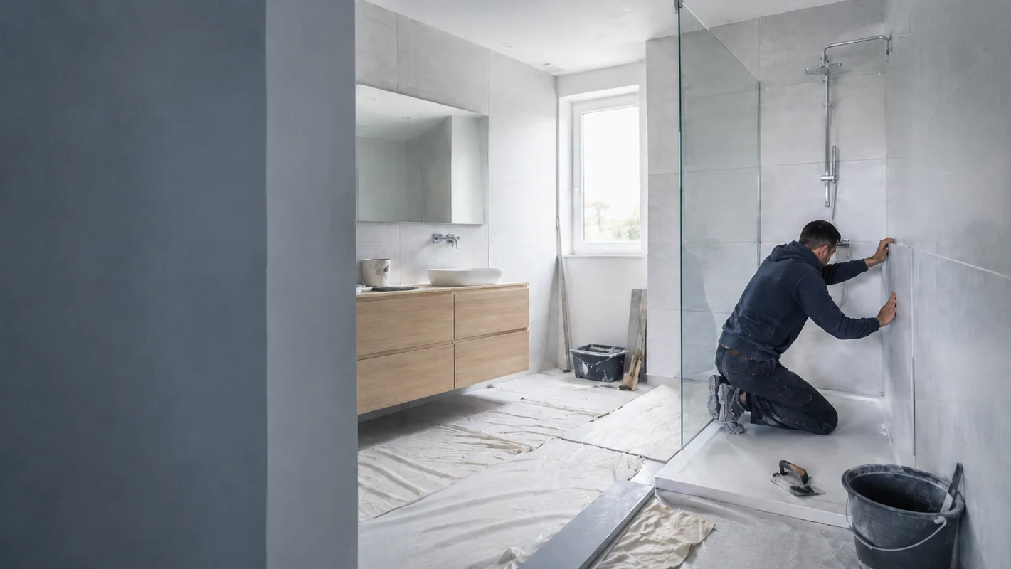 Création et rénovation de salle de bain à Pau