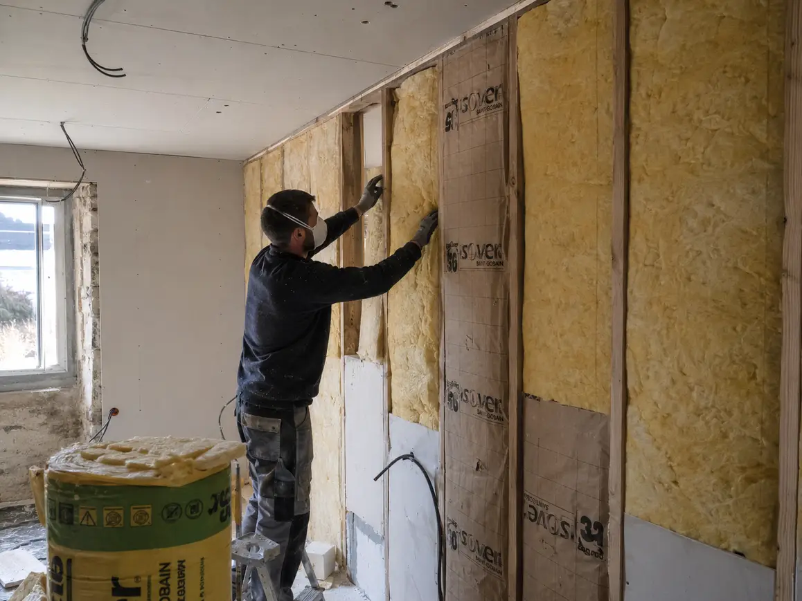 Travaux d’isolation thermique dans une habitation