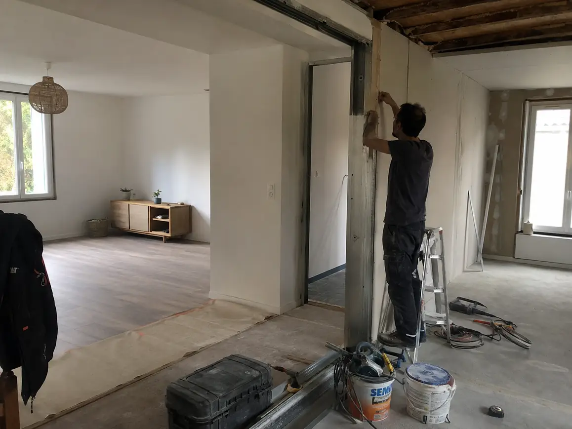 Aménagement complet d’un intérieur rénové